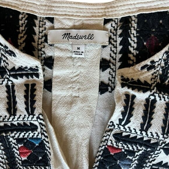 Madewell Embroiled Paradise Dress - Picture 4 of 12